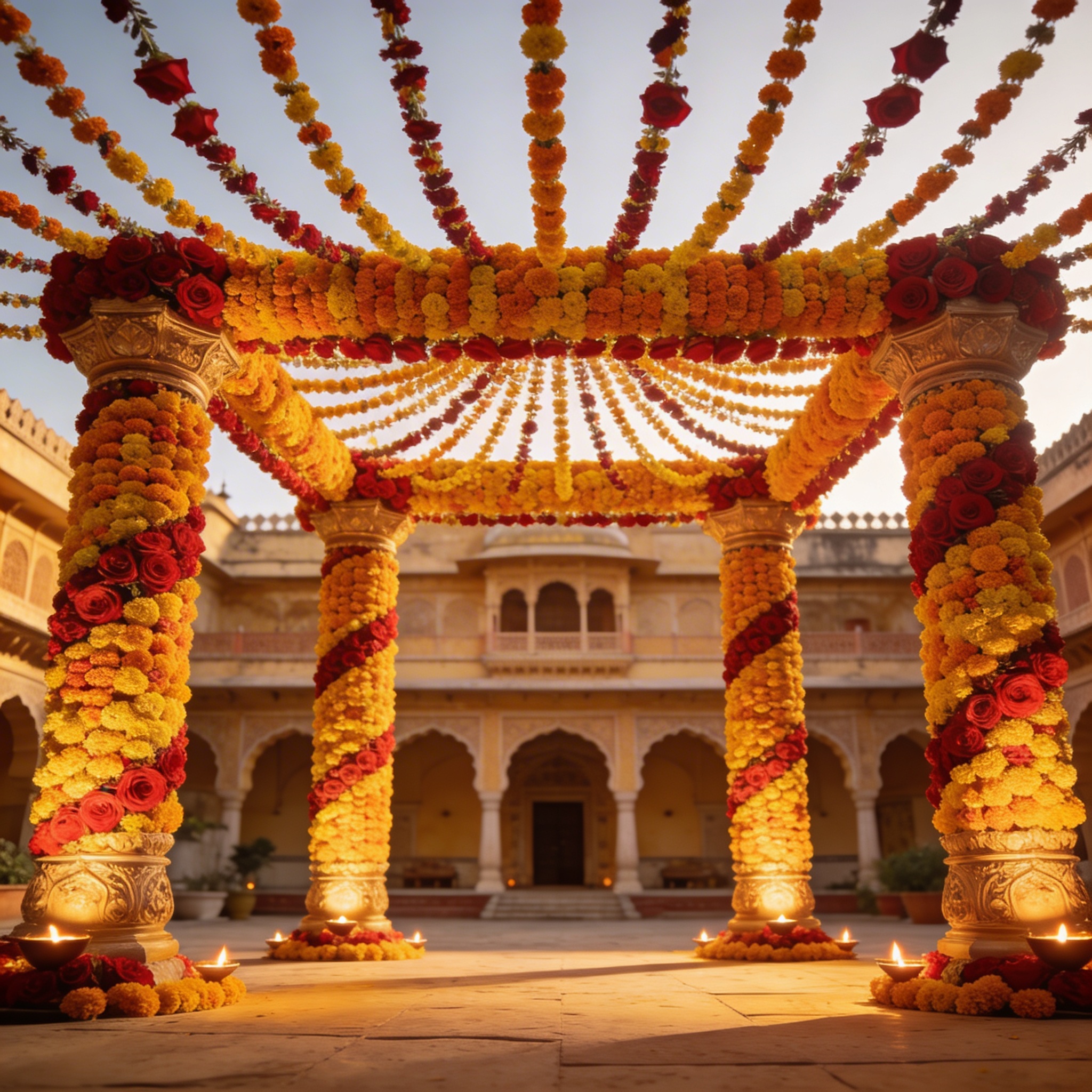 Palace mandap