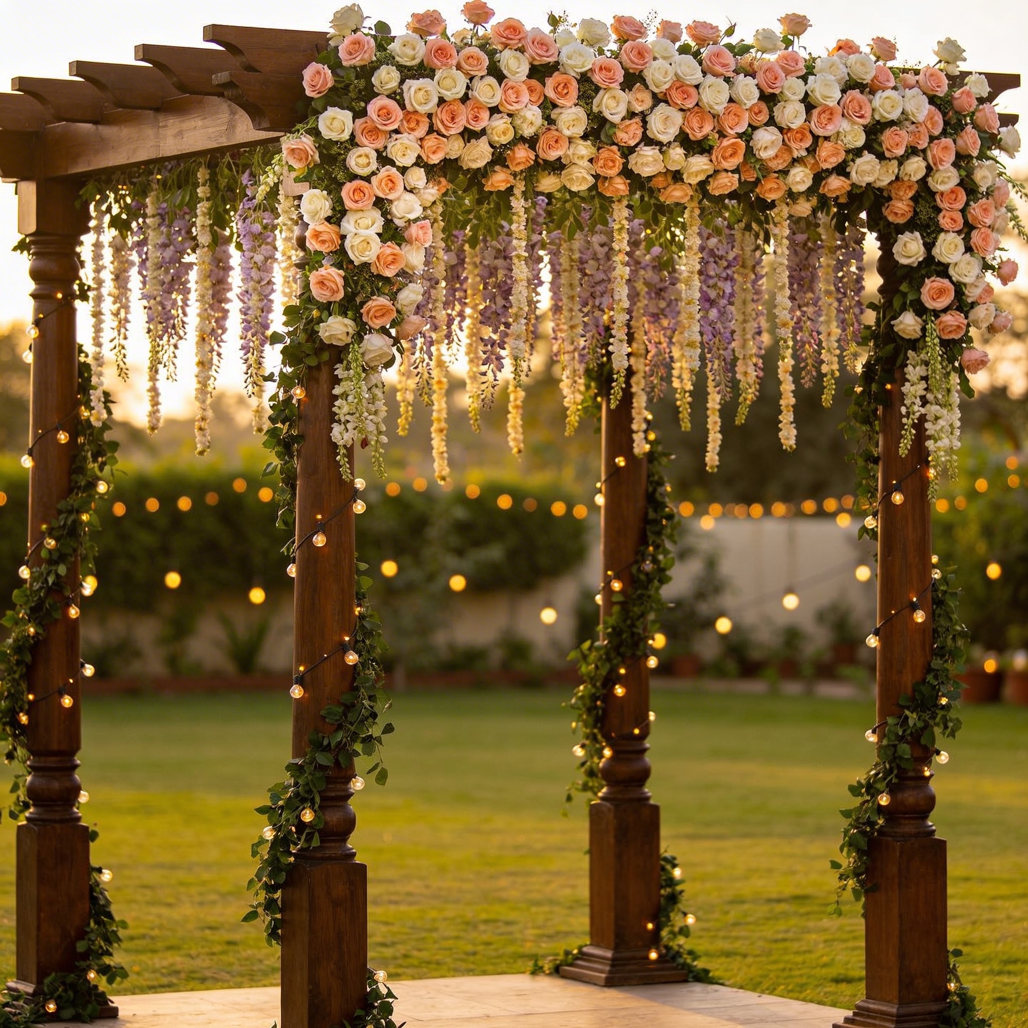 Farmhouse mandap