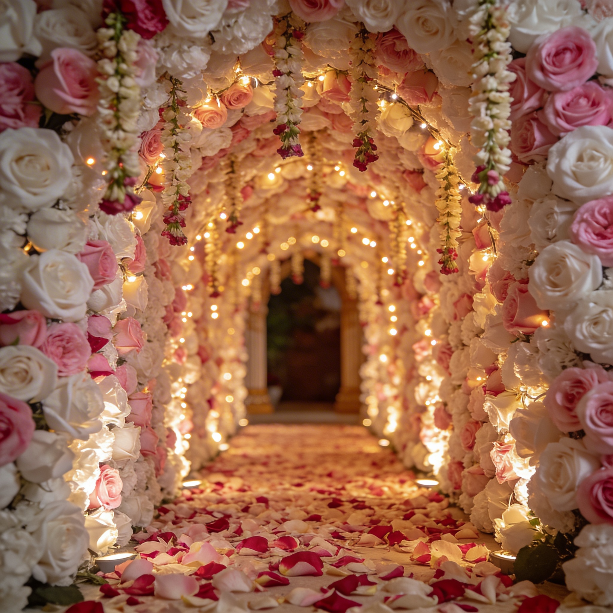 Flower tunnel