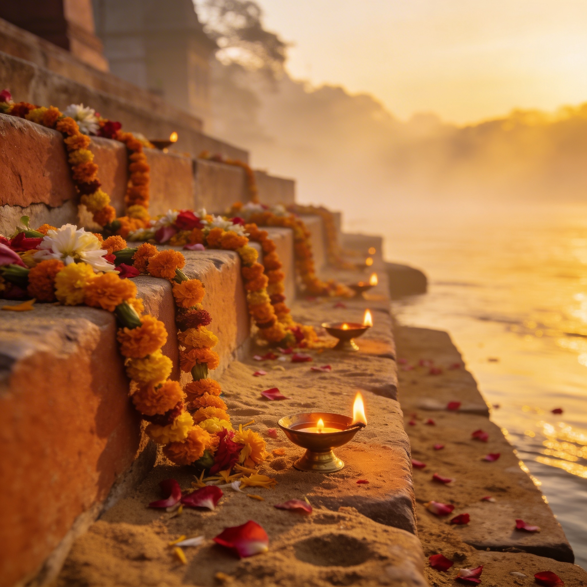 Ghat offerings